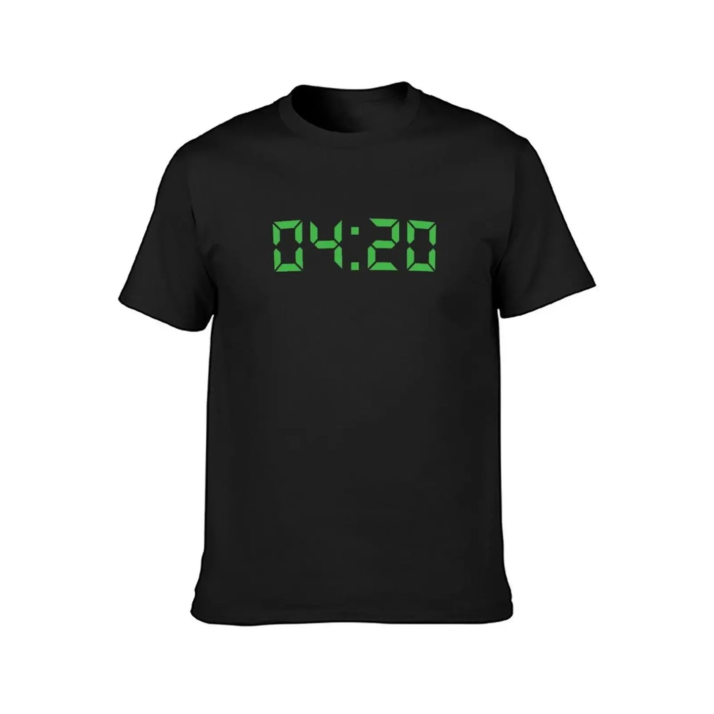 420 Alarm Clock Funny Weed Smoker T-Shirt tees rapper graphic tees anime clothes anime shirts men