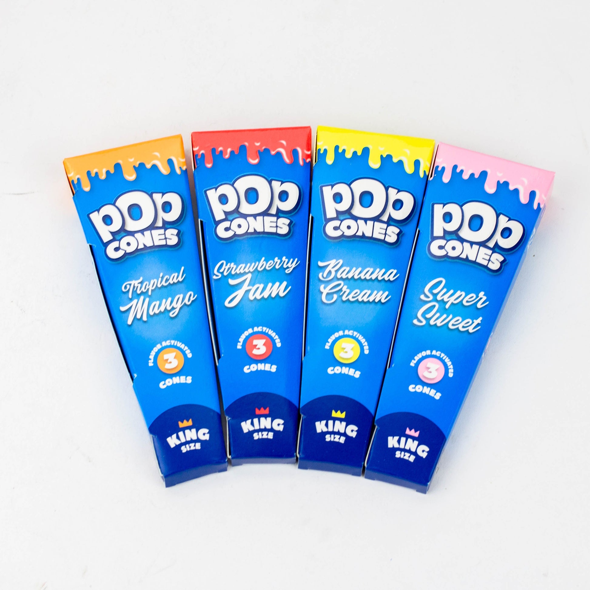 Pop Cones King size Pre-rolled cones Box of 24_0