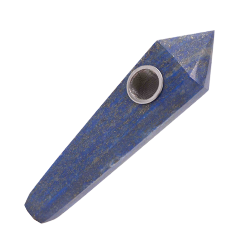 QUARTZ PIPE | LAPIS LAZULI_0