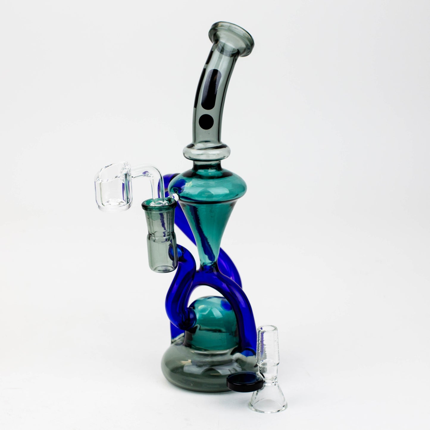 Infyniti | 10" Glass 2-in-1 recycler ( GP1933 )_5