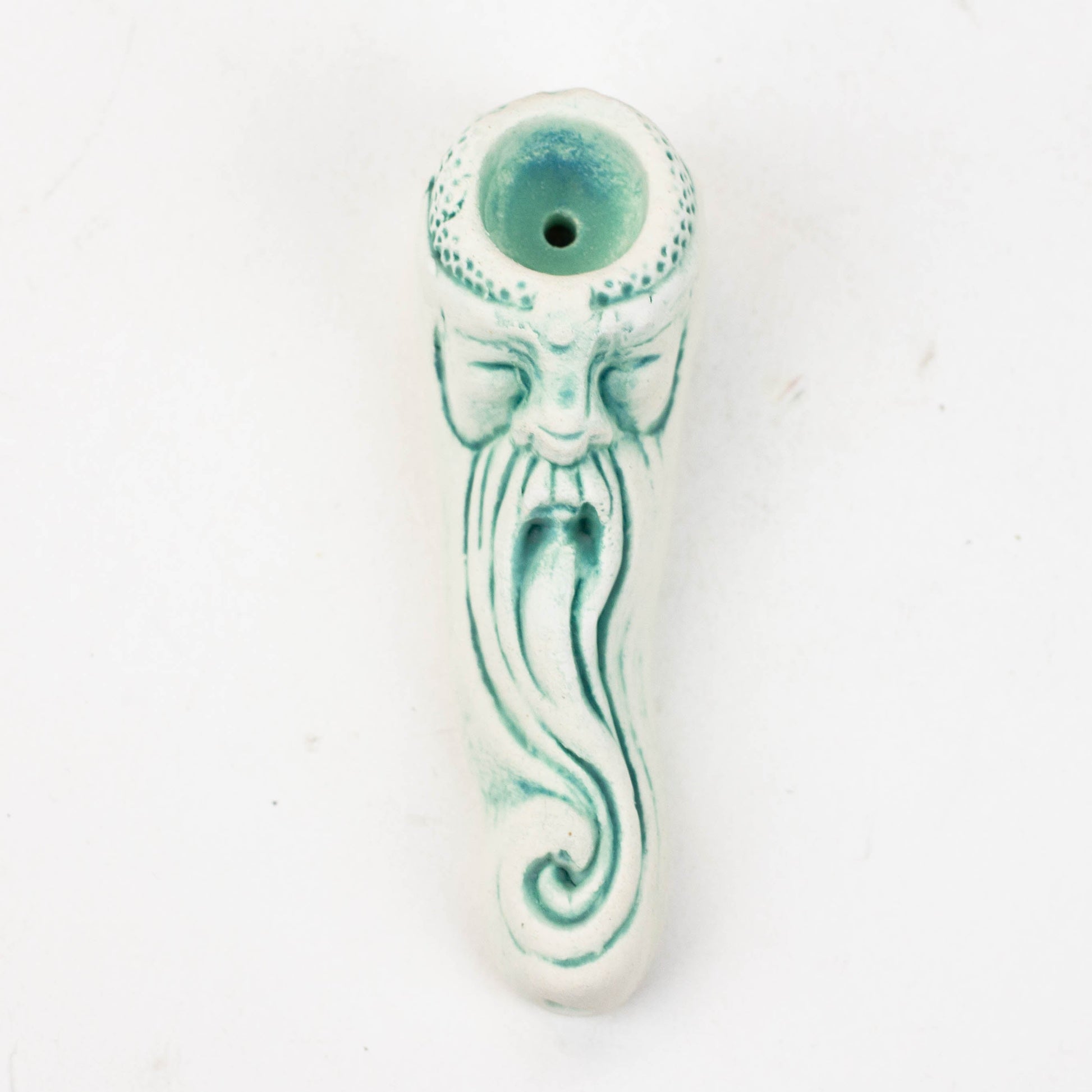 Handmade Ceramic Smoking Pipe [WIZARD/S]_4