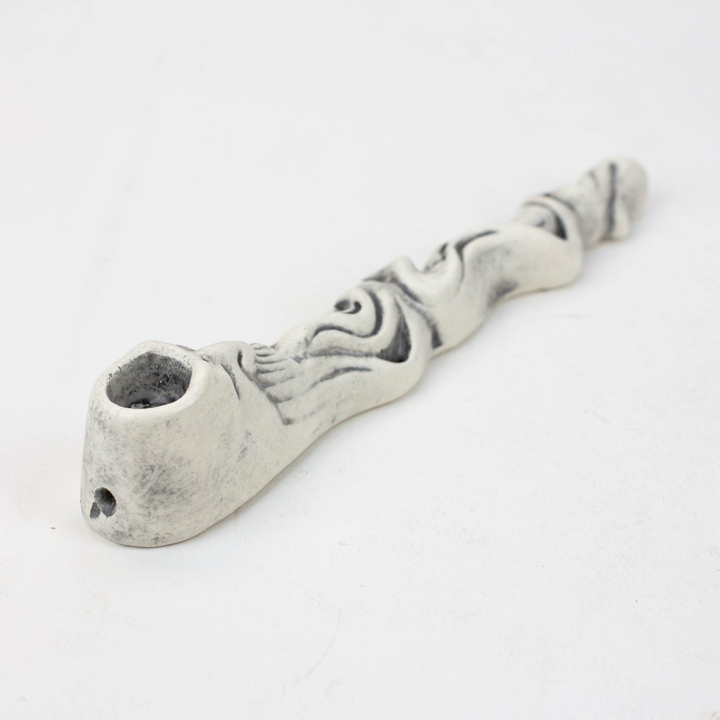 Handmade Ceramic Smoking Pipe [WIZARD/XL]_2