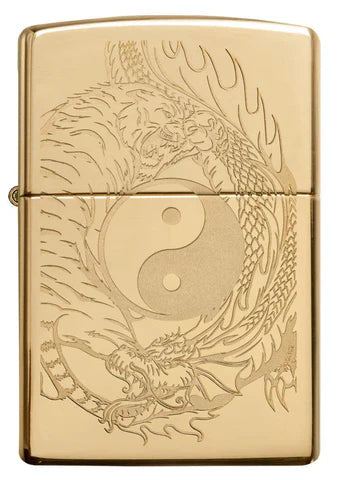 Zippo 49024 Tiger Dragon Design_2