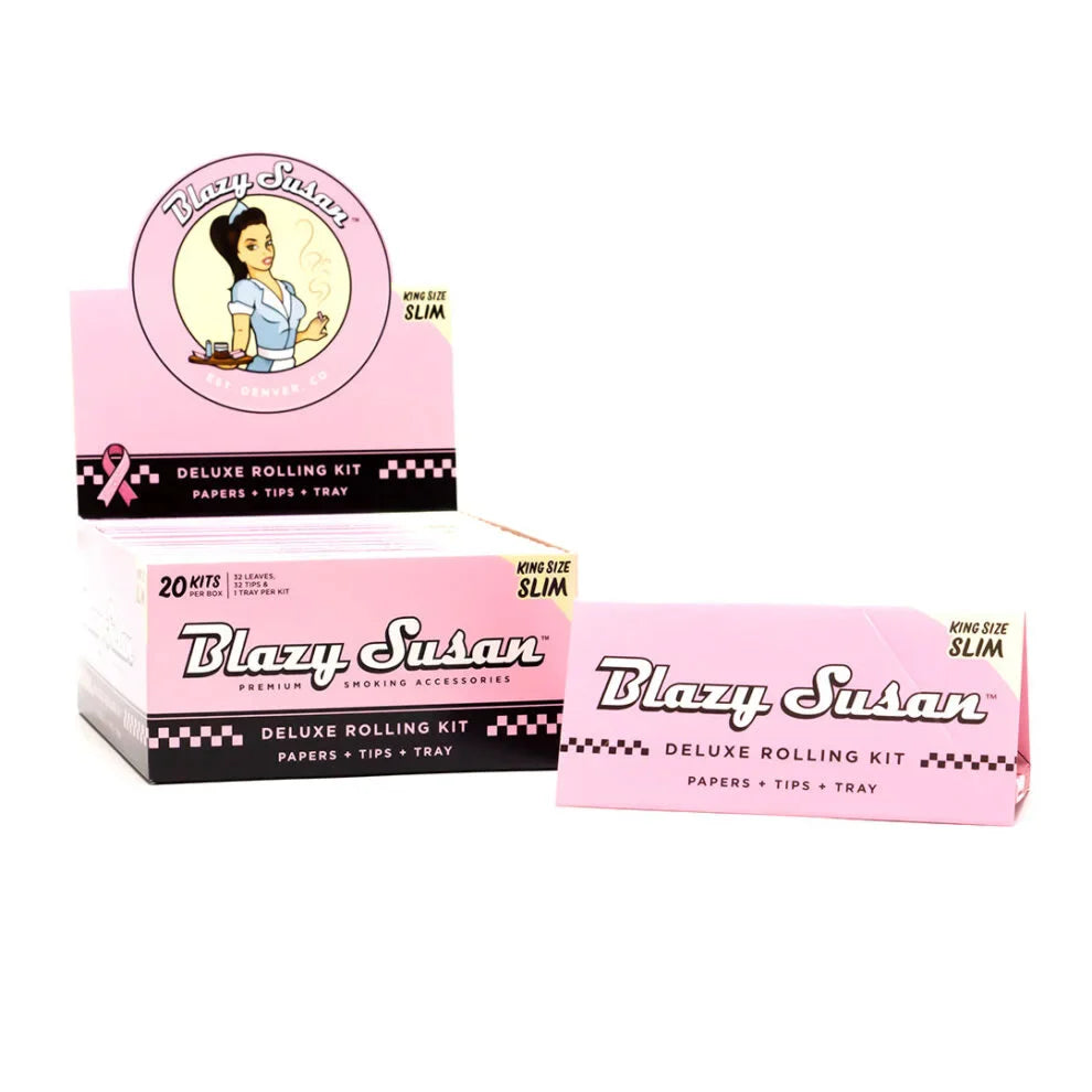 Blazy Susan | Pink Deluxe Rolling Kit King Size box of 20_0