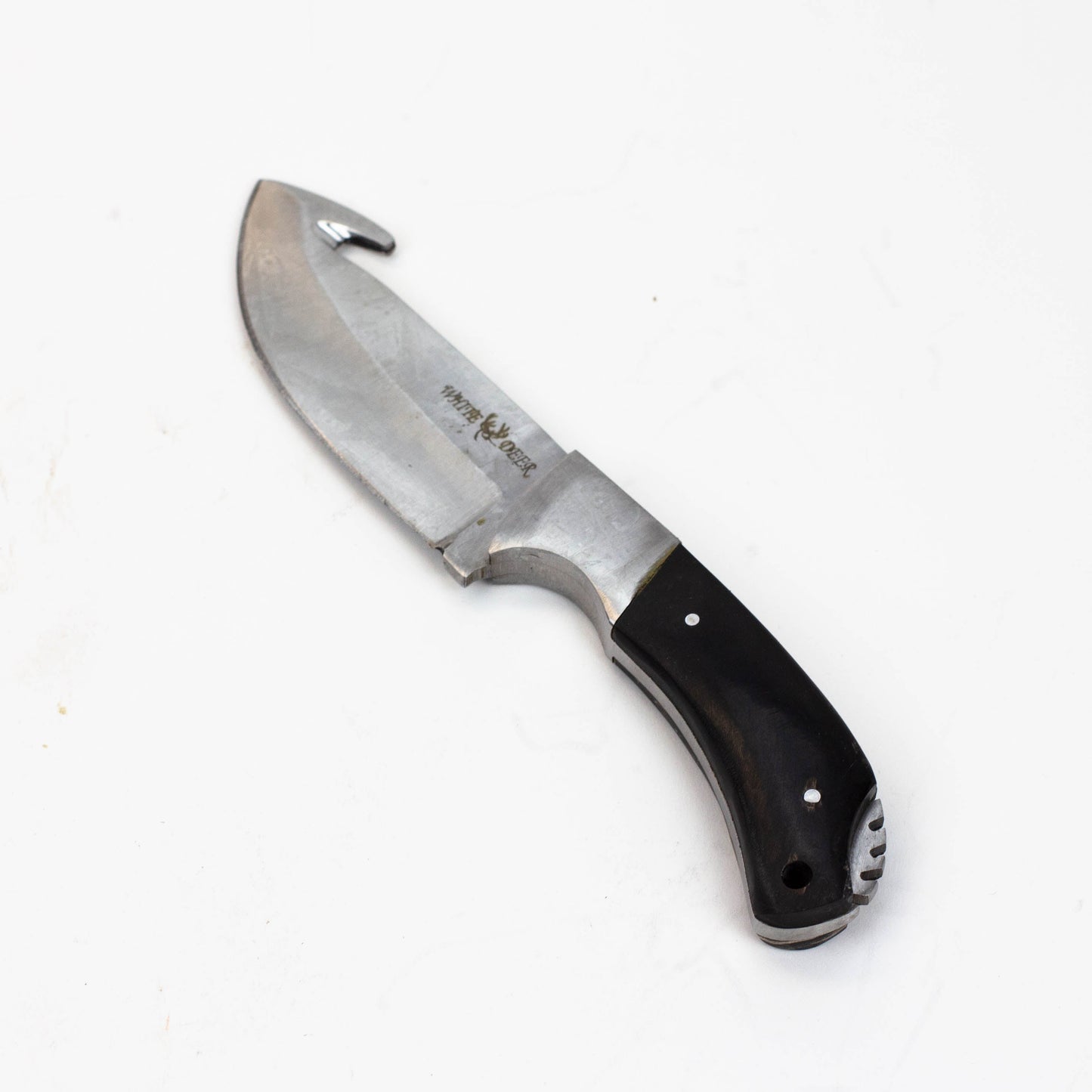 Skinner knife Buffalo Horn Grip Drop Point [WD9412]_0