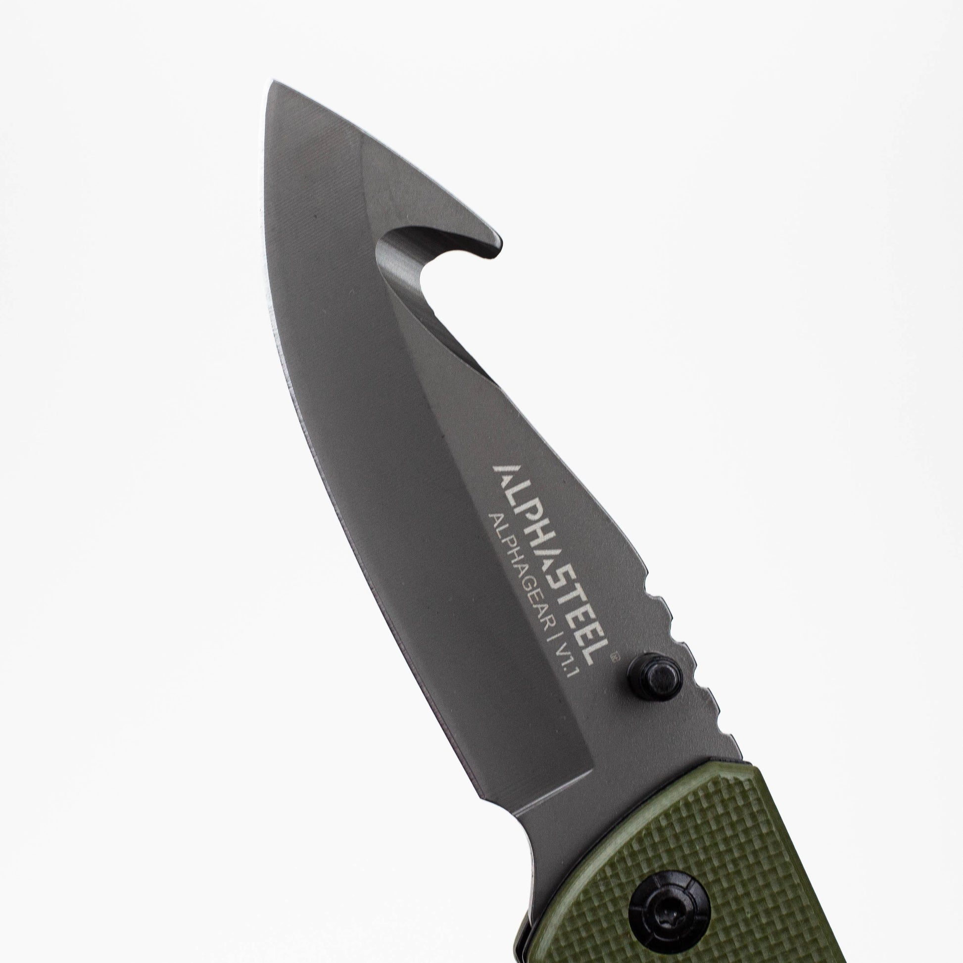 ALPHASTEEL Hunting Knife - Military Fold_3