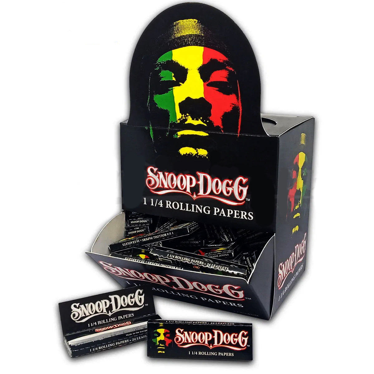 Snoop dogg  Rolling paper 1 1/4 size 72 Booklets package_0