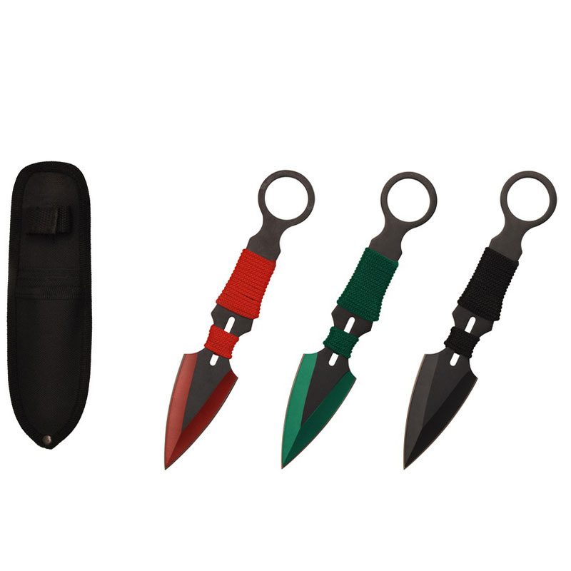 Throwing Knives with Nylon Sheath [T00501-1]_0